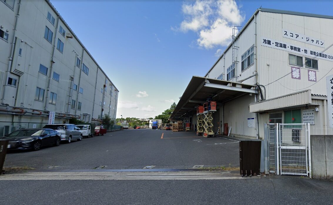 成田空港の物流施設